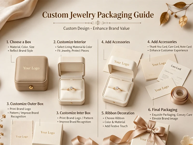 Custom Jewelry Packaging: A Complete Guide for Jewelry Brands (2026)