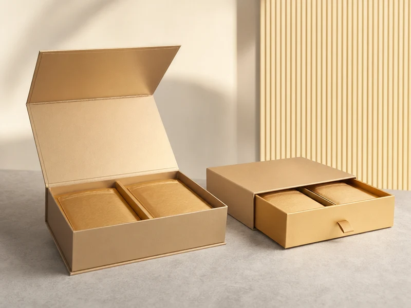 Magnetic Gift Box vs Sliding Drawer Box: How to Choose the Right Rigid Box