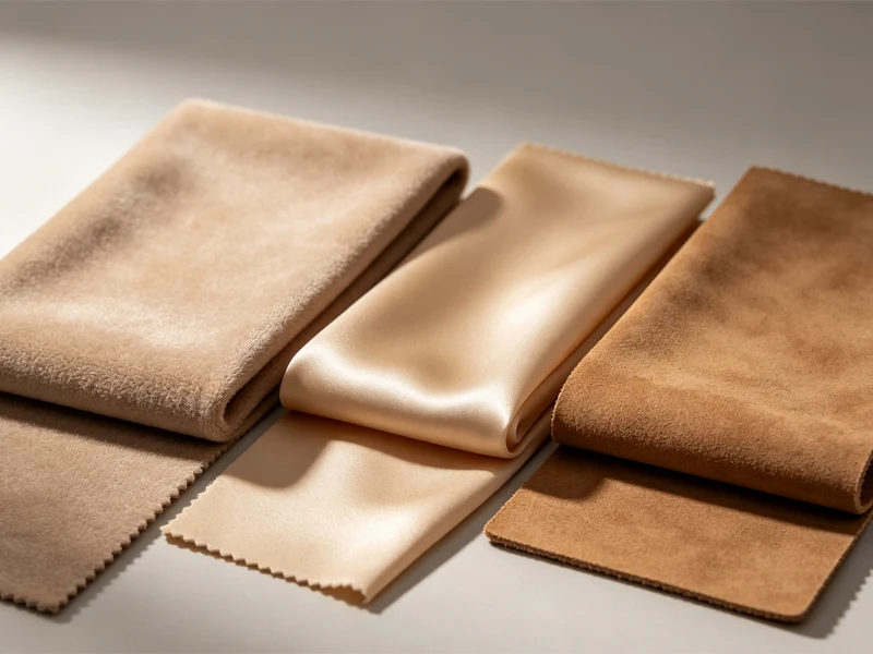 Velvet vs satin vs suede pouches comparison